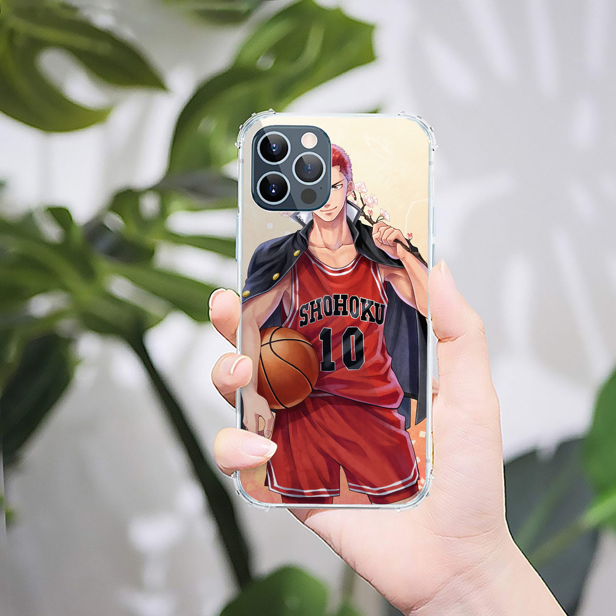 （画像用） SLAM DUNK／スラムダンク 【iPhone 12シリーズ対応】透明スマホケース（クリアソフトケース）